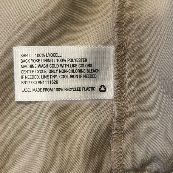 A New Day Beige Trench Coat Women’s XL | Lightweight Belted Jacket with Pockets - Picture 6 of 12